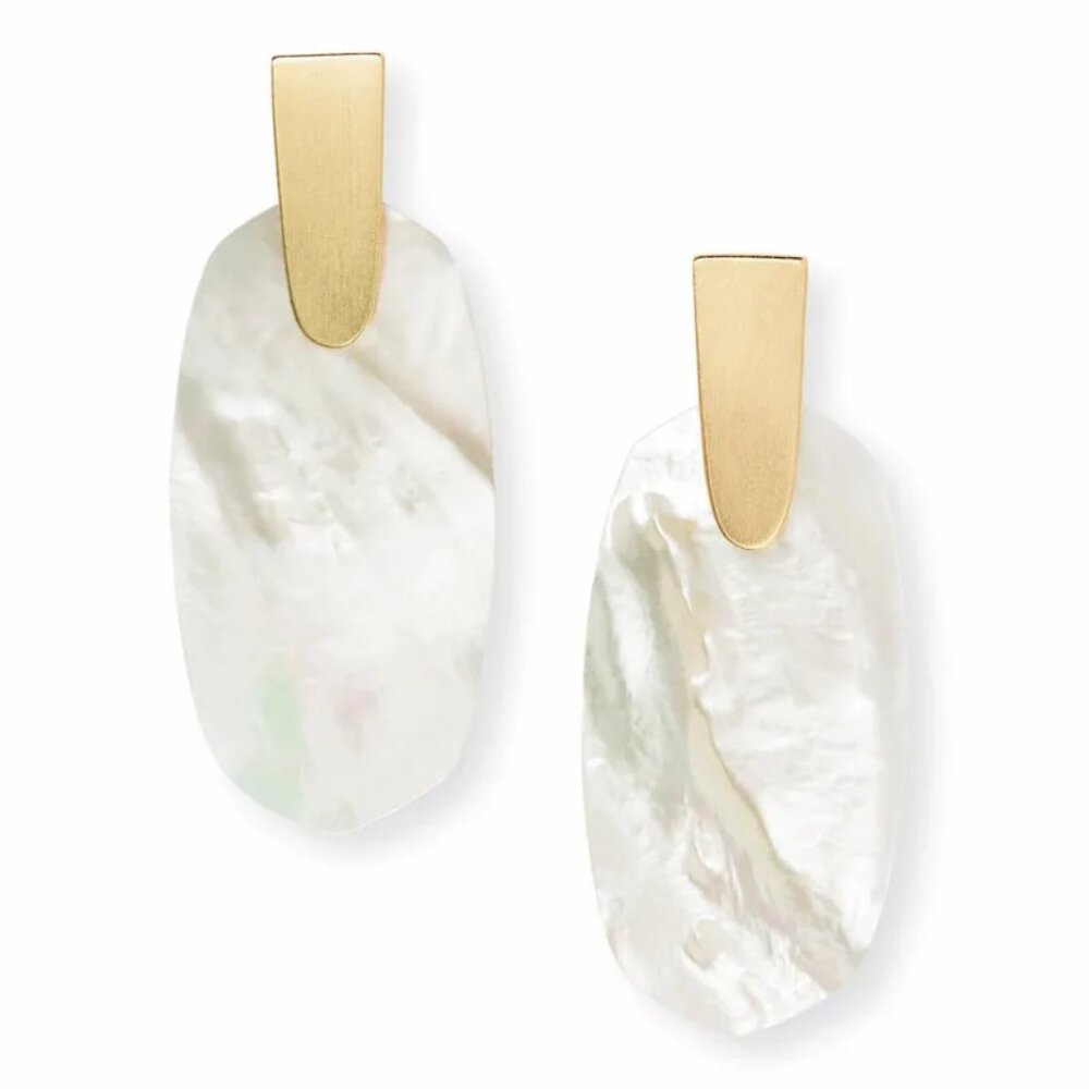 Kendra Scott Aragon Drop Earrings in Gold